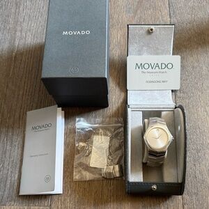 Men's Movado Museum Sapphire Watch